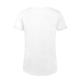 Street Art T-shirt Women in White - ONETURTLE