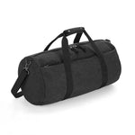 Vintage Canvas Barrel Bag Black - ONETURTLE